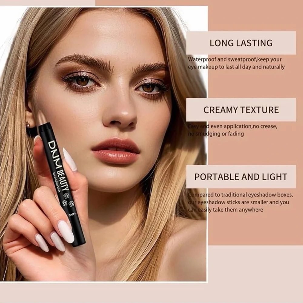 DNM Waterproof Shimmer Eye Shadow Sticks - Pick One